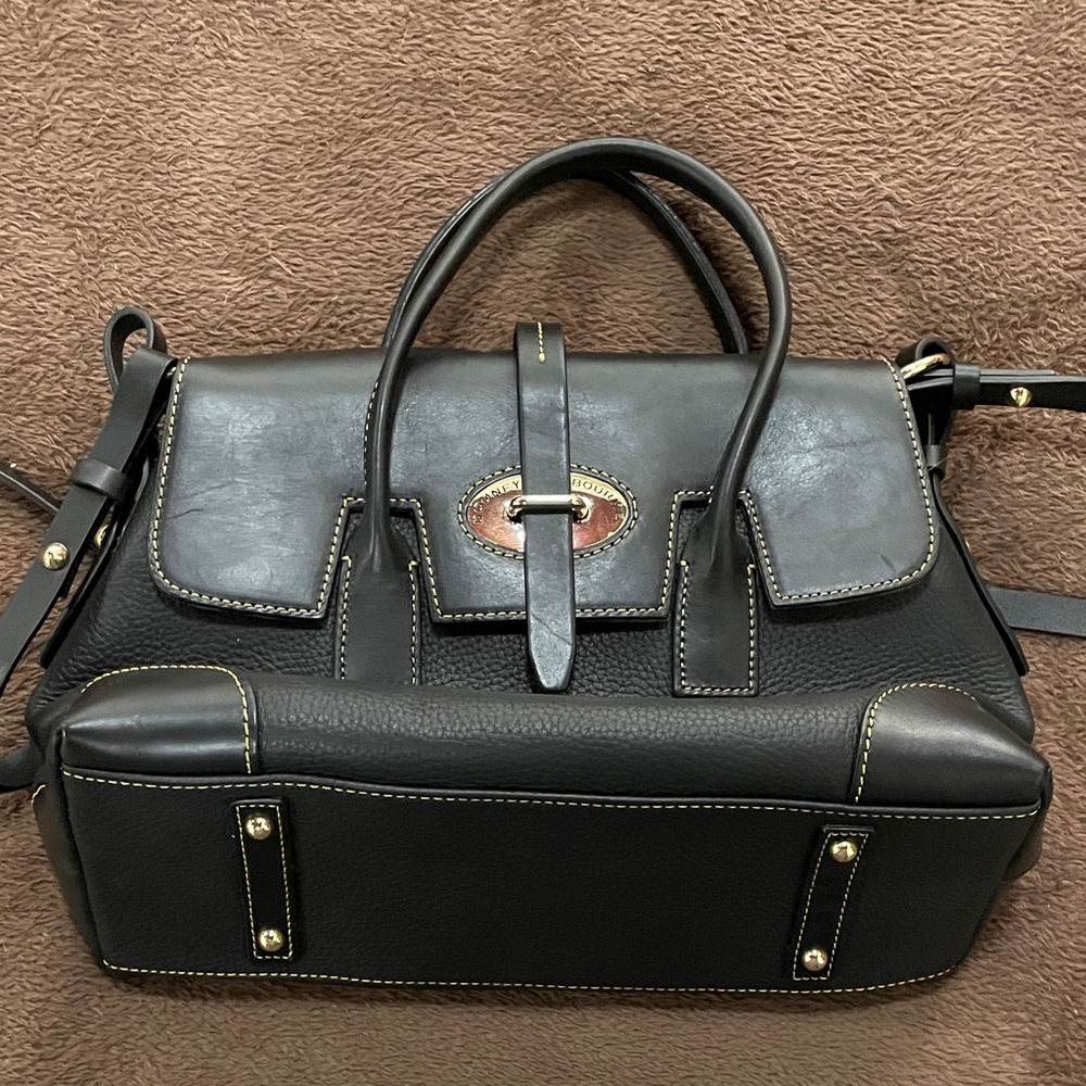 Dooney & Bourke Black Verona Elisa Satchel